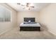 Bedroom featuring a bed with carpet floors at 25695 W Crown King Rd, Buckeye, AZ 85326