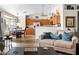 Open-concept living space combining living and kitchen, great for gatherings and everyday living at 4945 E Shapinsay Dr, San Tan Valley, AZ 85140