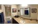 Bathroom featuring modern vanity and shower-tub combo at 5110 N 31St Way # 345, Phoenix, AZ 85016