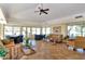 Spacious living room filled with natural light offers comfortable seating and tile floors at 5110 N 31St Way # 345, Phoenix, AZ 85016