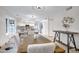 Open living space connects dining area and kitchen for easy entertaining at 5431 W Cochise Dr, Glendale, AZ 85302