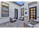 Welcoming courtyard with comfortable seating, pavers, and plenty of natural light at 6790 S Springs Pl, Chandler, AZ 85249