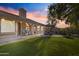 Outdoor patio and grassy backyard perfect for gatherings and entertaining at 76 W Stacey Ln, Tempe, AZ 85284