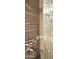 Modern shower featuring glass door, mosaic tile, and updated fixtures at 15342 W Tasha Dr, Surprise, AZ 85374