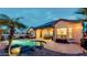 Resort-style backyard with a refreshing pool and covered patio, ideal for enjoying outdoor living and dining at 15430 W Sells Dr, Goodyear, AZ 85395