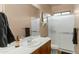 Bathroom with a white sink, and a shower at 15430 W Sells Dr, Goodyear, AZ 85395