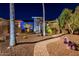 Beautiful walkway up to the front door of a single story home at 19644 N Majestic Vista Ct, Surprise, AZ 85387