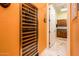 Modern wine storage with see-through door to show all the bottles and temperature settings at 19644 N Majestic Vista Ct, Surprise, AZ 85387