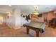 Game room features a pool table, recessed lights and wall mounts throughout at 22139 N O Sullivan Dr, Maricopa, AZ 85138