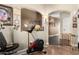 Hallway featuring neutral decor and access to multiple rooms at 23791 W Magnolia Dr, Buckeye, AZ 85326