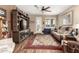 Cozy living room featuring stylish furniture and natural lighting at 23791 W Magnolia Dr, Buckeye, AZ 85326