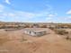 An aerial view of house showing large lot at 28834 N 175Th Ave, Surprise, AZ 85387