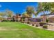 Welcoming entrance to Marbella Vineyards with lush landscaping and architectural details at 3423 E Crescent Way, Gilbert, AZ 85298