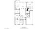 Detailed floorplan showcasing layout of the 2483 sq ft home with bedrooms, kitchen, living room, and 3-car garage at 3439 E Shannon St, Gilbert, AZ 85295