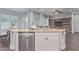 Modern kitchen with stainless steel appliances and granite countertops at 3439 E Shannon St, Gilbert, AZ 85295