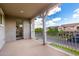 Balcony featuring decorative railing with an open door to the interior at 4237 E Sierra Madre Ave, Gilbert, AZ 85296