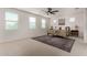 Calm main bedroom with a decorative rug and ample natural light at 4237 E Sierra Madre Ave, Gilbert, AZ 85296
