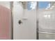 Neutral shower with light pink towel at 4237 E Sierra Madre Ave, Gilbert, AZ 85296