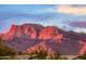 Striking mountain landscape view with a colorful sunset sky at 4413 S Tigre Del Mar Dr, Gold Canyon, AZ 85118