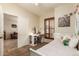 Cozy bedroom with natural light, a desk, and comfortable furnishings at 4630 E Mountain Vista Dr, Phoenix, AZ 85048