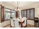 Charming dining area featuring views of the backyard at 4630 E Mountain Vista Dr, Phoenix, AZ 85048