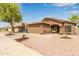 Charming single-story home features a well-manicured lawn and inviting entryway at 4630 E Mountain Vista Dr, Phoenix, AZ 85048