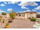 Spacious backyard featuring a rock ground cover and space to add your special touch at 4838 E Calypso Ave, Mesa, AZ 85206