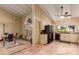 Bright kitchen seamlessly combines with the dining room, offering ample counter space and modern appliances at 6701 N Scottsdale Rd # 15, Scottsdale, AZ 85250