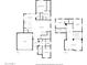 Detailed layout featuring primary bedroom, kitchen, garage, living room and additional bedroom on first floor at 12887 N 93Rd Dr, Peoria, AZ 85381