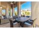 Covered patio featuring an outdoor dining area at 14808 E Miramonte Way, Fountain Hills, AZ 85268