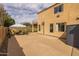 Outdoor patio area with basketball hoop, sitting area, and tent at 1648 S Faith --, Mesa, AZ 85209