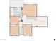 Upstairs floor plan with four bedrooms, two baths, balcony and open space below, perfect for a growing Gathering at 1648 S Faith --, Mesa, AZ 85209