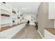 Bright home office with built-in shelving and a functional workspace with great lighting at 1922 E Saltsage Dr, Phoenix, AZ 85048
