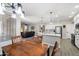 Open-concept kitchen and living area offering a seamless flow for modern living and entertaining at 2702 S Beverly Pl, Chandler, AZ 85286