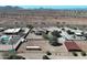 Wide aerial view shows the house and neighborhood from above at 37509 N 7Th N St, Phoenix, AZ 85086