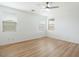 Bright bedroom features lots of natural light and a modern ceiling fan at 4336 N 93Rd Dr, Phoenix, AZ 85037