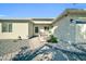 Charming home entrance with a walkway, bench, and well maintained landscaping at 6814 N 11Th St, Phoenix, AZ 85014