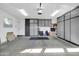 Spacious garage with built-in shelving and plenty of room for storage and vehicles at 6814 N 11Th St, Phoenix, AZ 85014