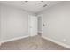 Bedroom featuring neutral carpeting, a ceiling fan, and white trim at 8541 N 112Th Ave, Peoria, AZ 85345