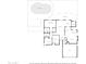 Detailed floor plan showcasing the layout of the house, including the pool and patio at 1002 E Grandview Rd, Phoenix, AZ 85022