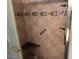 Shower with decorative tiles, seating, and updated showerhead at 10250 N 65Th N Ave, Glendale, AZ 85302