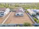 Aerial view of backyard showing an empty lot ready to be landscaped for a beautiful outdoor living space at 12698 N 153Rd Ave, Surprise, AZ 85379