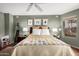 Comfortable bedroom with ample natural light and well-appointed decor at 1567 S Western Skies Dr, Gilbert, AZ 85296