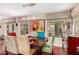 This formal dining area is perfect for gatherings with bright, natural light and elegant decor at 1567 S Western Skies Dr, Gilbert, AZ 85296