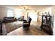 Spacious living room offering tile floors, cozy seating, and large windows, creating a comfortable living space at 2151 S Calle Del Marcos --, Casa Grande, AZ 85194