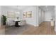 Dining room with art on the walls at 21539 S 191St Pl, Queen Creek, AZ 85140