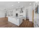 Spacious kitchen with large island, stainless steel appliances, and white cabinetry at 21539 S 191St Pl, Queen Creek, AZ 85140