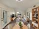 Bright living room with modern decor, a striped rug, and plenty of natural light at 2155 W Farmdale Ave # 24, Mesa, AZ 85202