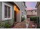 Inviting front entry with desert landscaping and pathway at 21860 N 41St St, Phoenix, AZ 85050