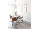 Cozy dining area showcases a round table, stylish chairs, and a modern chandelier at 4600 N 68Th St # 368, Scottsdale, AZ 85251